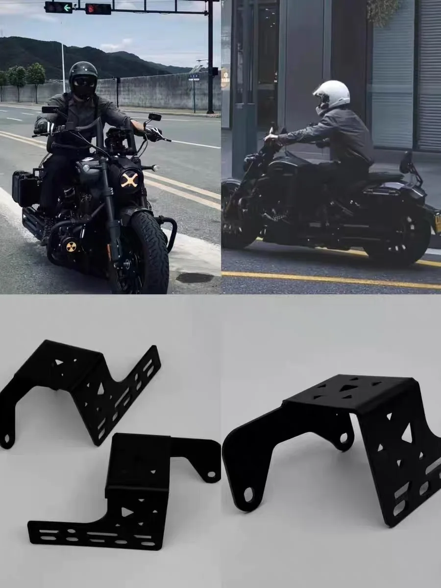 Used for BENDA Dark Flag500 modification, special side bag bracket, waterproof side bag, spare oil drum tool box, etc. - Image 2