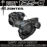 FOR ZONTES 125C Right Crankcase Cover Gasket Clutch Lever Rocker Arm Clutch Cable Magneto Stator