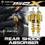 FOR ZONTES 150X / HONDA PCX160 modified with AEIF-RTS adjustable dual-damping rear shock absorbers