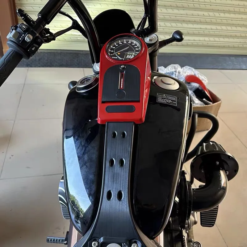 BENDA Dark Flag500 instrument cover Dark Flag500 fuel tank instrument cover modification non-destructive installation decorative - Image 5