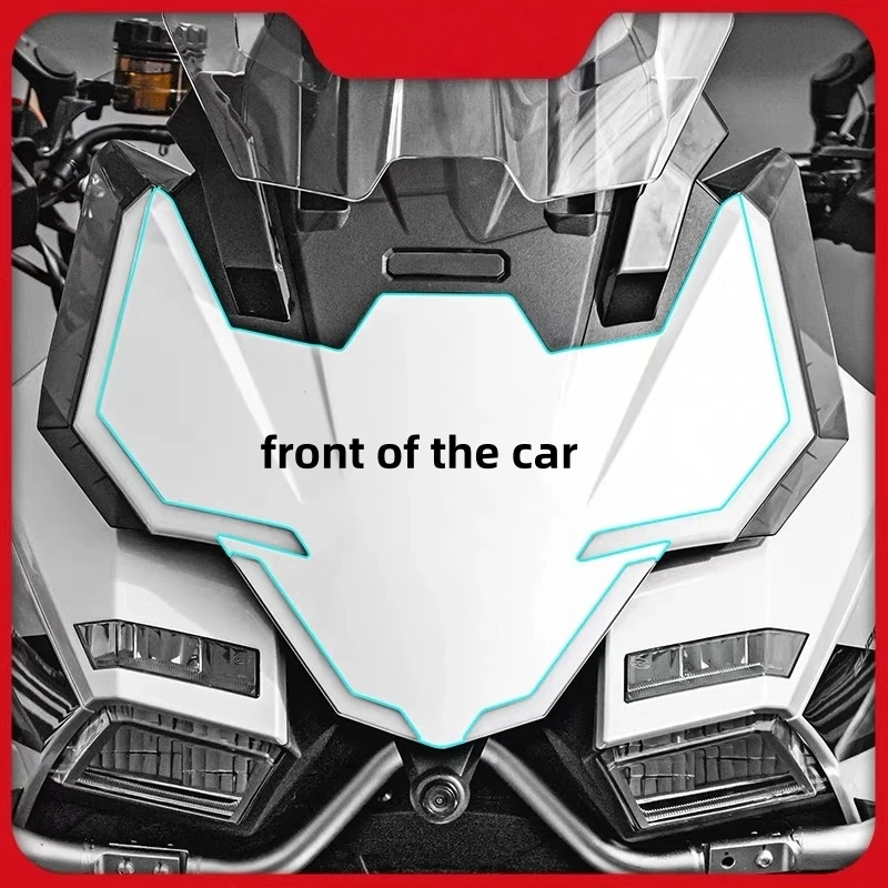 FOR ZONTES 2024 703F Invisible Car Wrap Film, Fuel Tank Sticker, Transparent TPU Sticker Accessories - Image 4