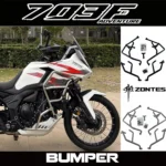 FOR ZONTES 703F Bumper Protector, Top and Bottom Full Coverage Protective Bracket, ZT703F Modified Engine Protector