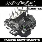 FOR ZONTES 703F Upper and Lower Crankshaft Piston Connecting Rods, Balance Shaft Gears, Oil Filter Passage Cover, Coarse Filter