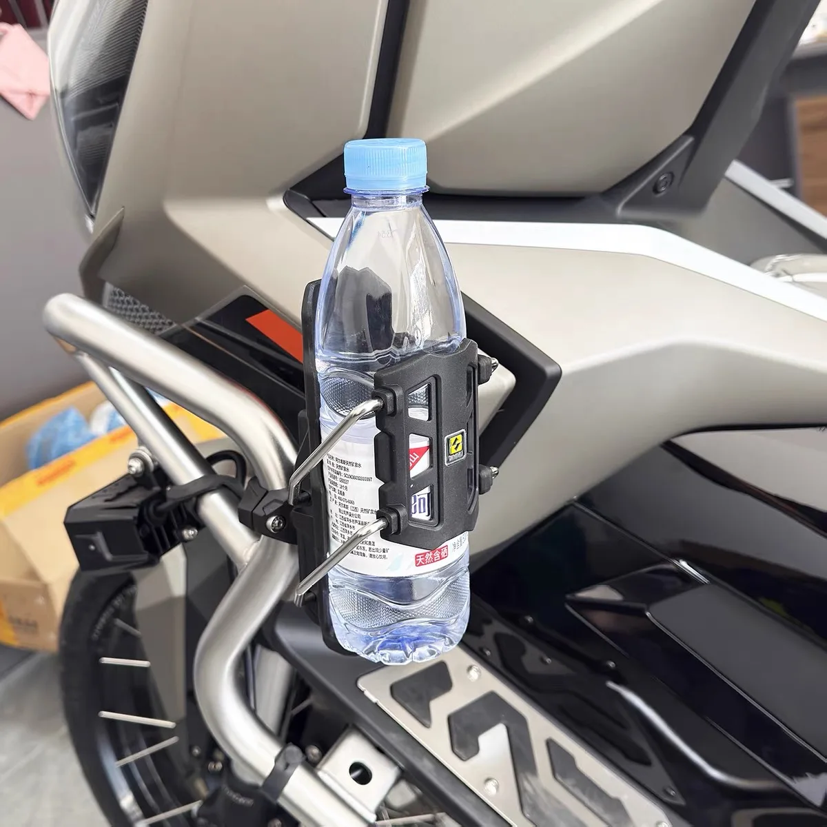 FOR ZONTES 703F Motorcycle Cup Holder 368G Barrel Water Bottle Cage Self-adjusting Adjustable Cup Holder - Image 2