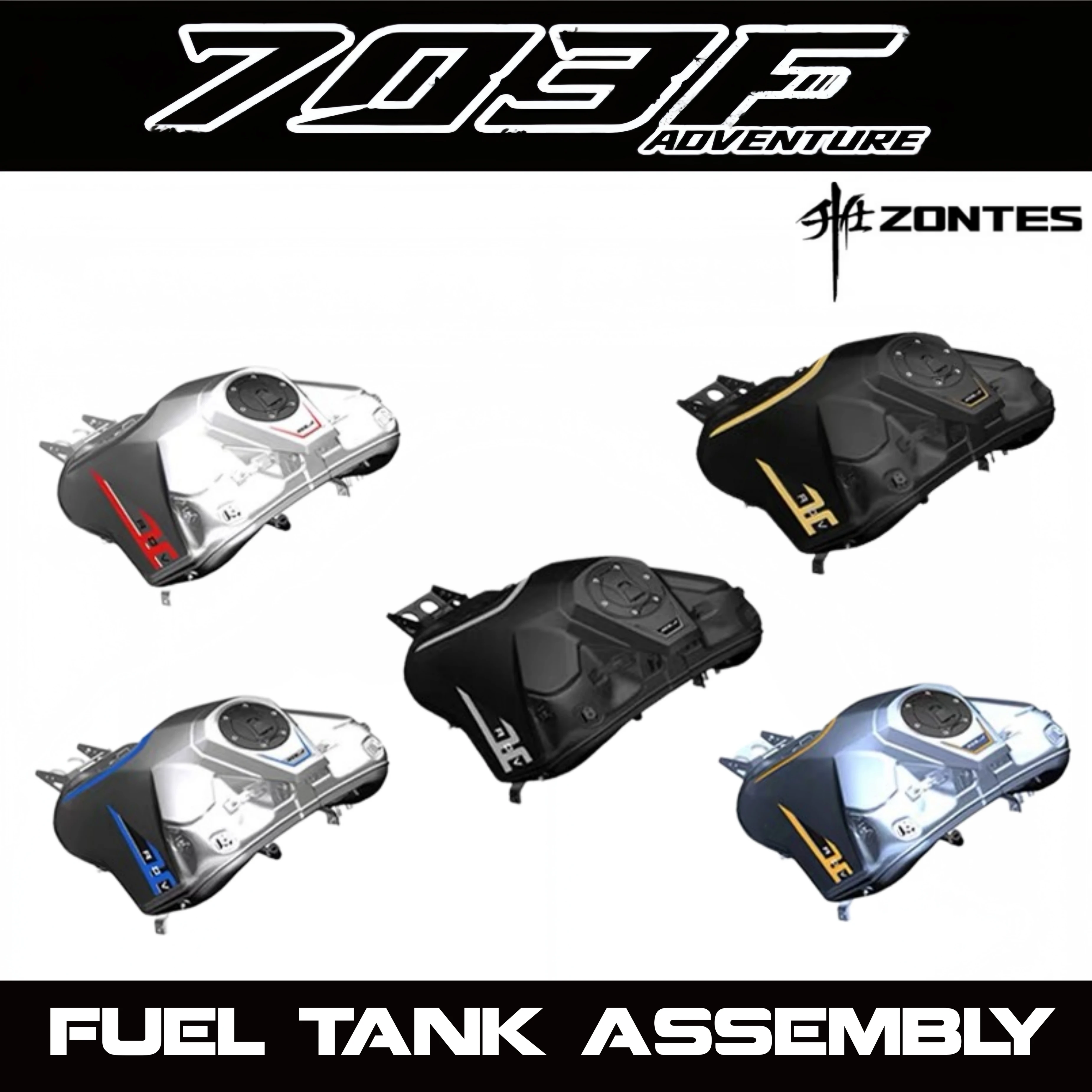 FOR ZONTES 703F fuel tank decorative panel inner lining shell left right surround decorative cover sensor fuel pump fuel tank