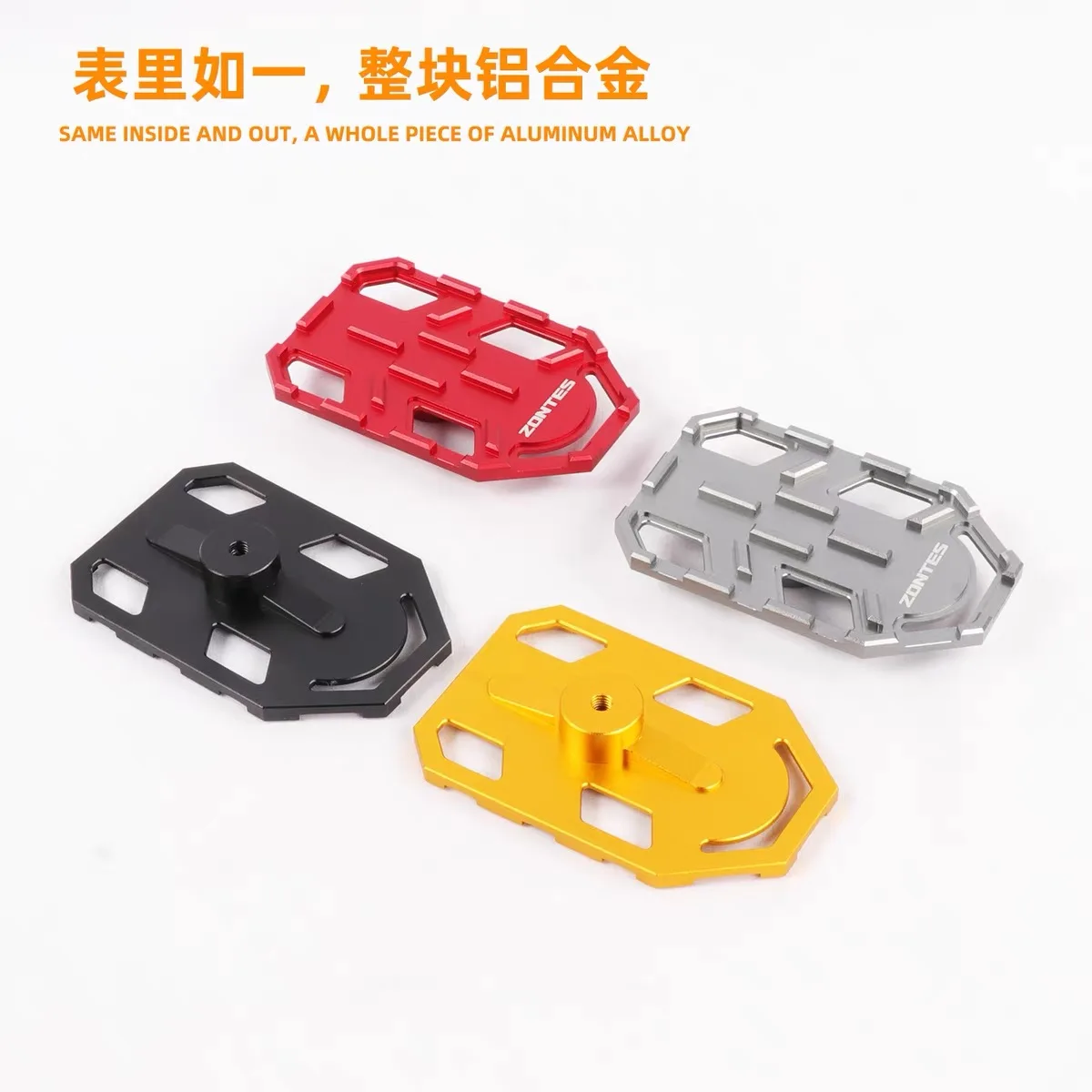 FOR ZONTES 368G Modified Pedals: Enlarged Anti-slip Aluminum Alloy Center-mounted Pedals ZT350T-G Left and Right Pedals - Image 3