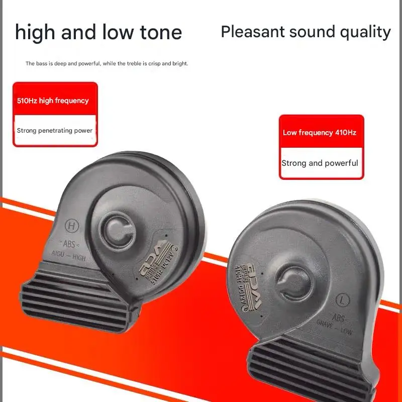 FOR ZONTES 350/150/703f Snail Horn Modification: Waterproof and Loud 12V - Image 6
