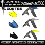 FOR ZONTES 125GK-G1 front fender rear section ZT125GK-G2 front fender rear lower section retro water deflector