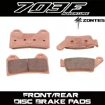FOR ZONTES 703F/703RR/703T three-cylinder brake pads, front and rear disc brake pads, sportbike ADV brake pads