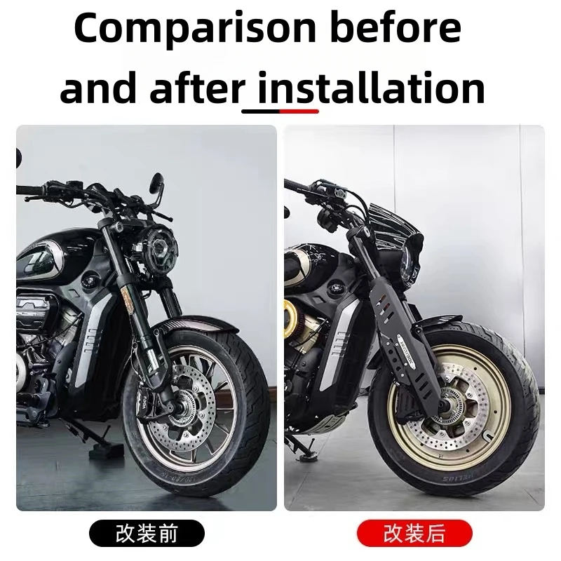 For VOGE CU250/CU525 modified front shock absorber decorative cover stainless steel front fork shock absorber cover protective c - Image 5