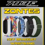 For ZONTES all models 703F / 368G / K / M / E / D 703RR modified induction remote key anti-lost wristband wristband adjustable