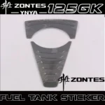 FOR ZONTES 125GK-G1-G2-G3 fuel tank stickers, front and rear fuel tank labels, personalized original factory stickers.