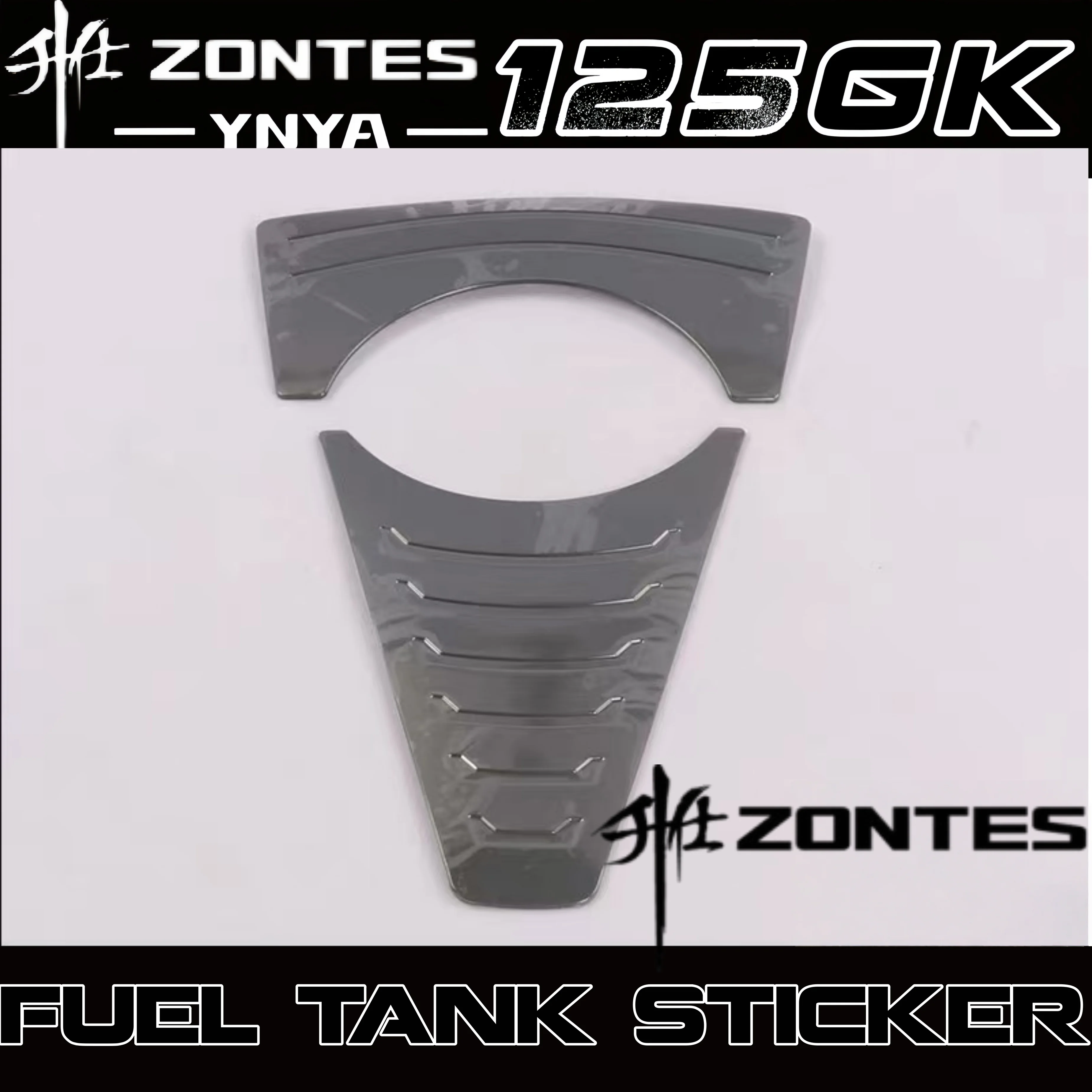 FOR ZONTES 125GK-G1-G2-G3 fuel tank stickers, front and rear fuel tank labels, personalized original factory stickers.