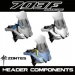 FOR ZONTES 703F Headgear Panel Windshield Trim Panel Surround Instrument Bracket Inner Shell