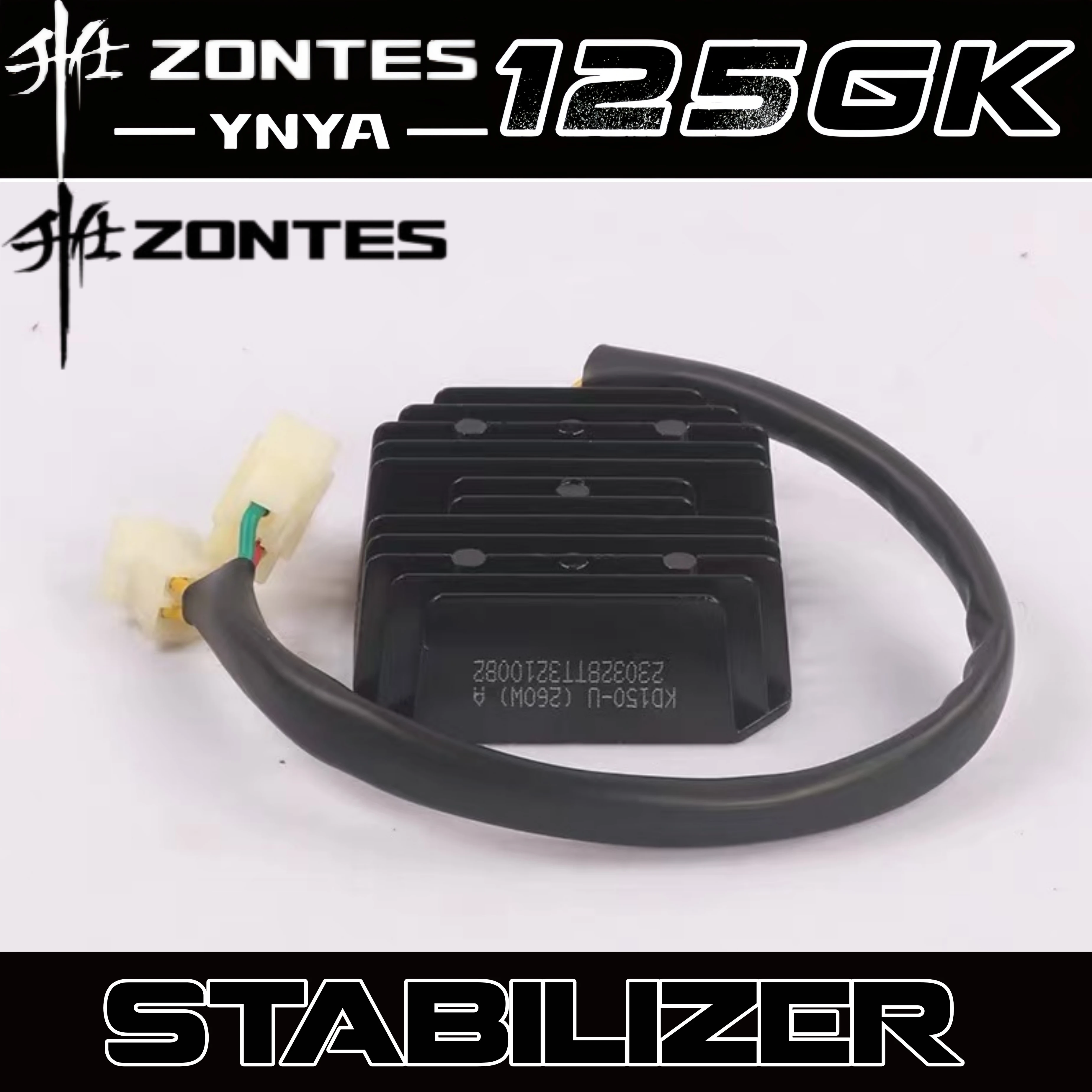 FOR ZONTES 125GK-G1-G2-U-U1-U2-Z2 Motorcycle Rectifier Battery Charger Voltage Regulator Rectifier Silicon