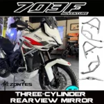 FOR ZONTES 703F Three-Cylinder Bumper ADV Left and Right Side Guards, Upper and Lower Protective Bars, Original Bumper
