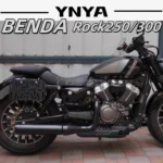 For BENDA Rock250/300 cruise motorcycle modified side bag bracket dedicated original parking position to mount spare oil barrel