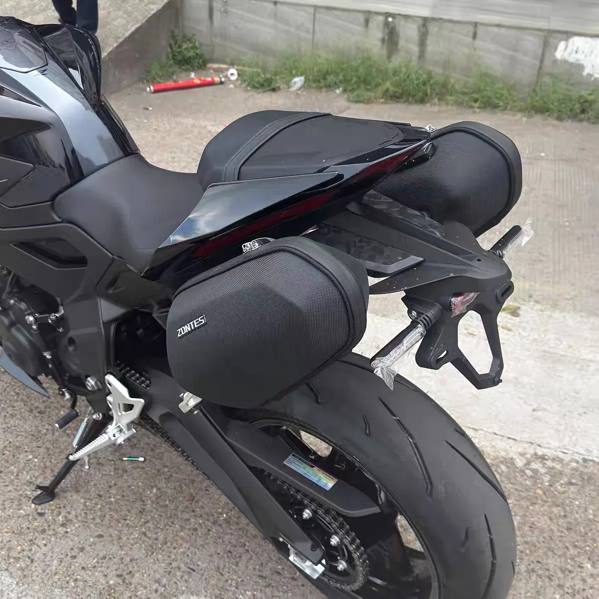 For ZONTES 703RR/703R modified side cases, cross cases, left and right side case brackets, sport bike side case assembly - Image 5