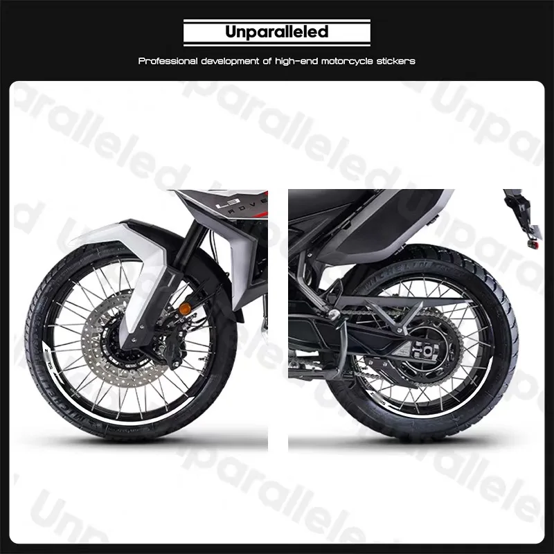 FOR ZONTES 2024 Model Wheel Reflective Decals Waterproof Stickers Car Wheel Modification Accessories - Image 3
