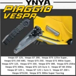 For Piaggio Vespa GTS 300 GTV modified rear footrest cover rear passenger left and right footrest