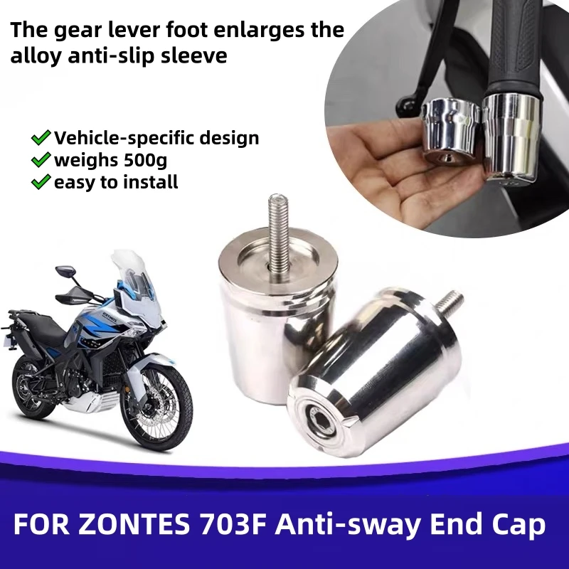 FOR ZONTES 703F Modified Motorcycle Parts: Bumper Bag, Rear Fender, Horn Handguards, Fuel Tank Bag - Image 5
