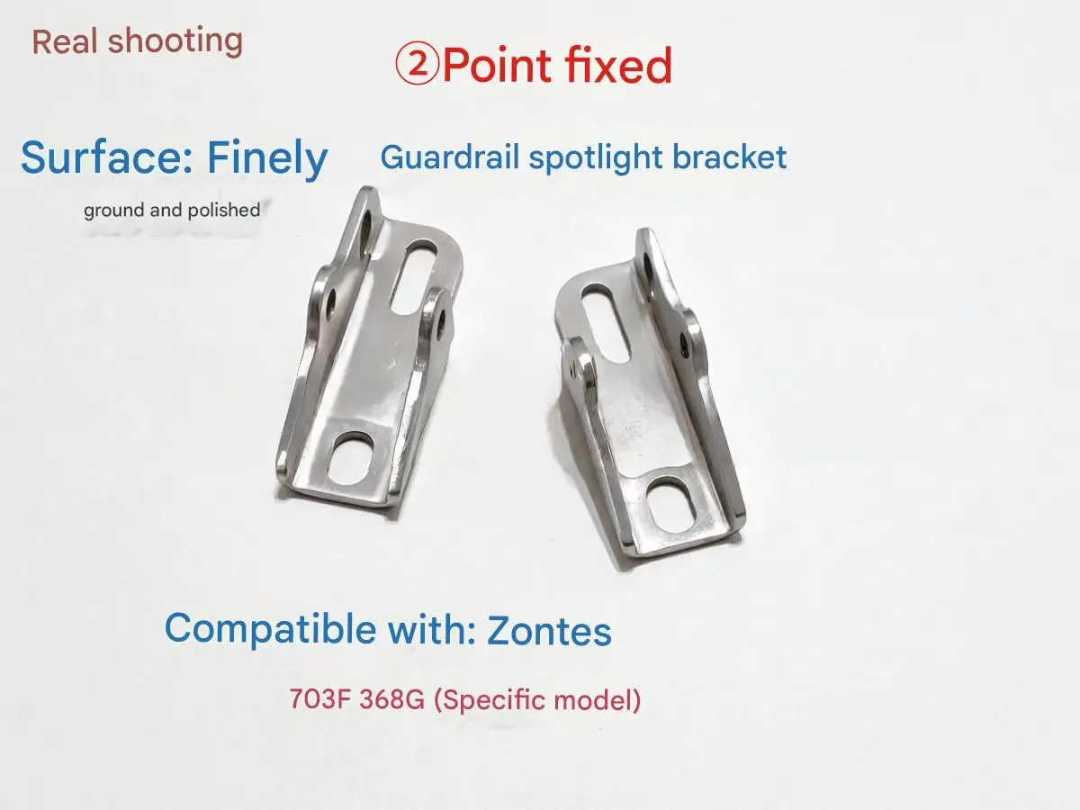 FOR ZONTES 368G/703F dedicated spotlight bracket, perfectly compatible with (headlight body) spotlights. - Image 4