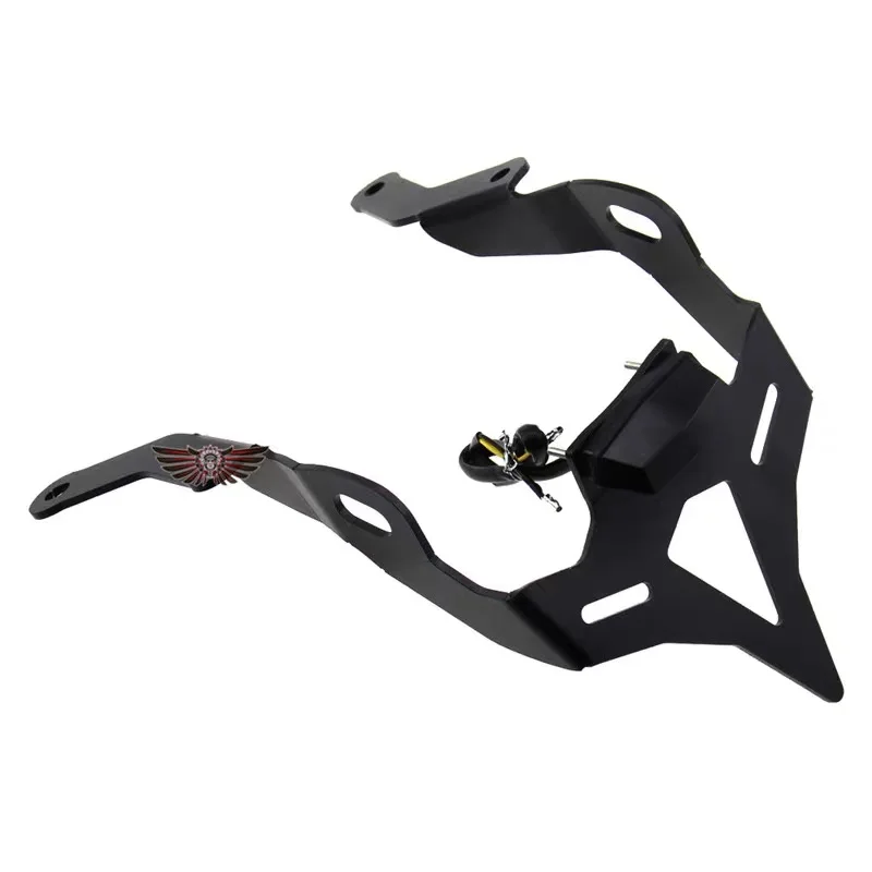 For Honda CB650R CBR650R 19-20 Modified Motorcycle License Plate Frame Short Tail Bracket License Plate Frame - Image 2