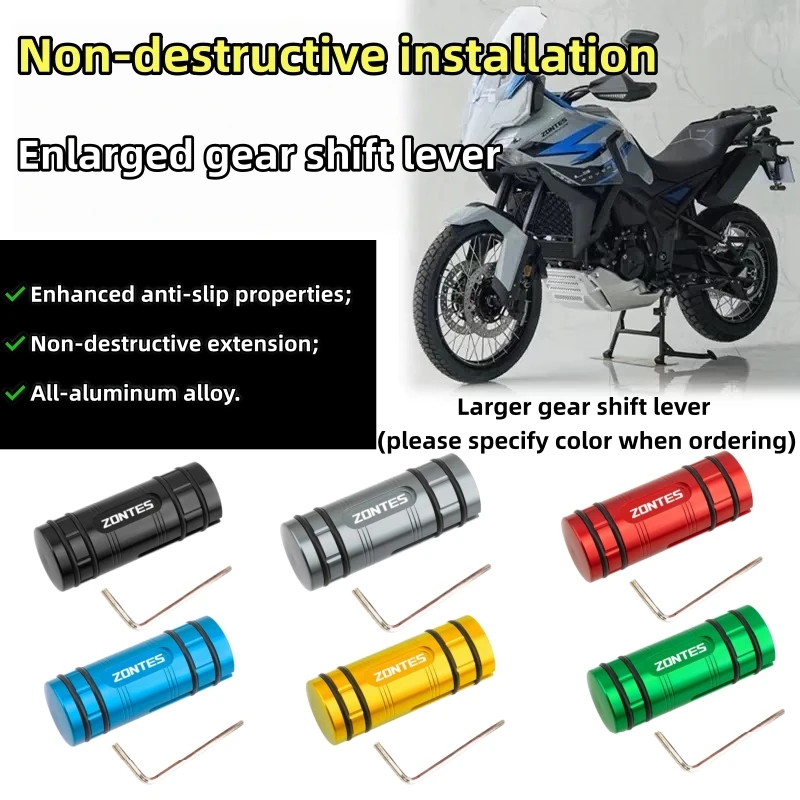 FOR ZONTES 703F Modified Motorcycle Parts: Bumper Bag, Rear Fender, Horn Handguards, Fuel Tank Bag - Image 4