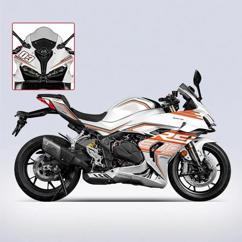 For QJMOTOR SRK600RS body decals decoration body protection stickers print stickers modified parts accessories - Image 3
