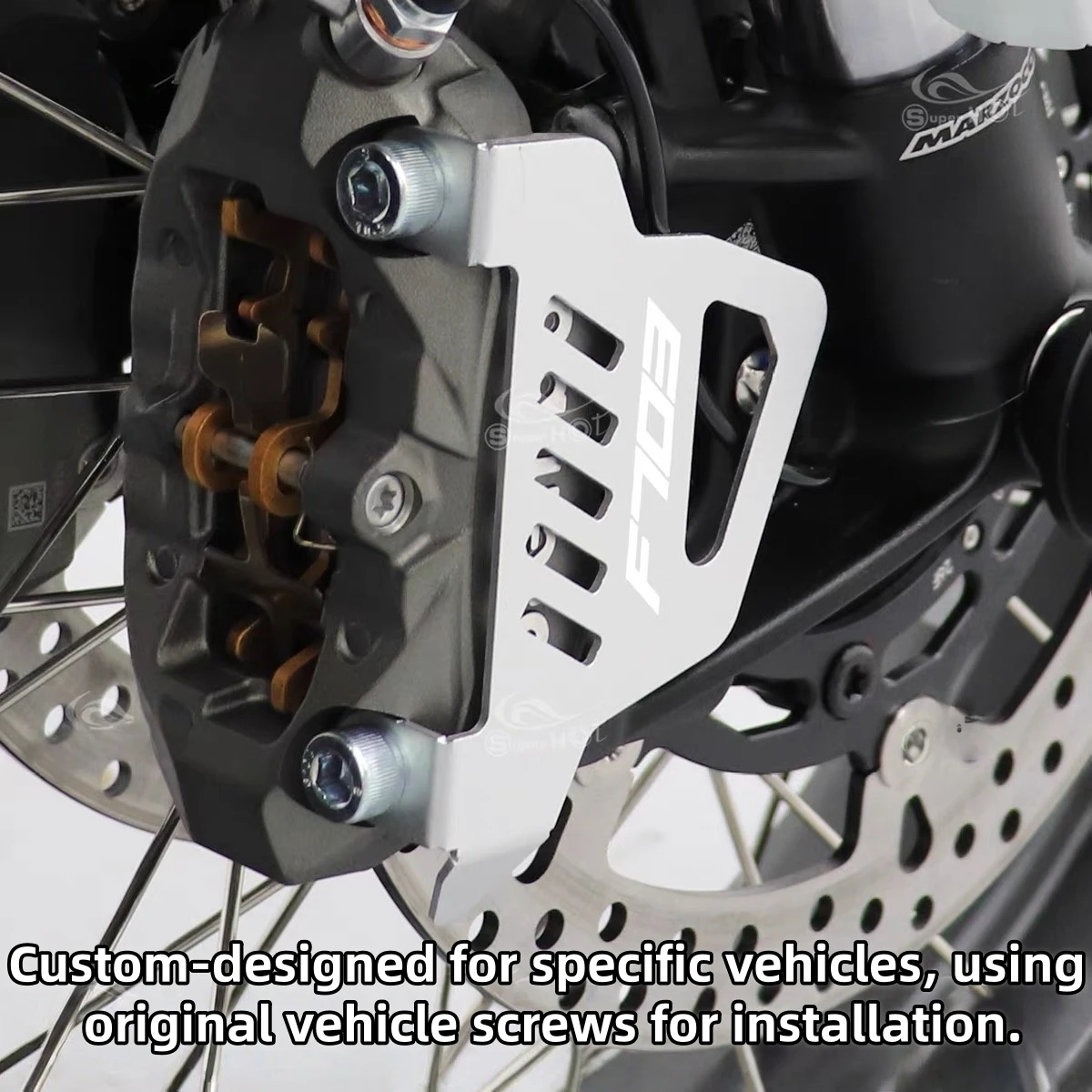 FOR ZONTES 703F aftermarket parts ZT703T/R/RR front caliper protector, brake pump decorative cover - Image 5