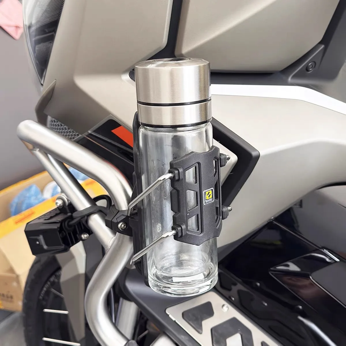 FOR ZONTES 703F Motorcycle Cup Holder 368G Barrel Water Bottle Cage Self-adjusting Adjustable Cup Holder - Image 3