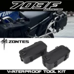 FOR ZONTES 703F Motorcycle Side Bracket Tool Bag Waterproof Hanging Bag TPU Side Bag Motorcycle Commuting and Touring Gear