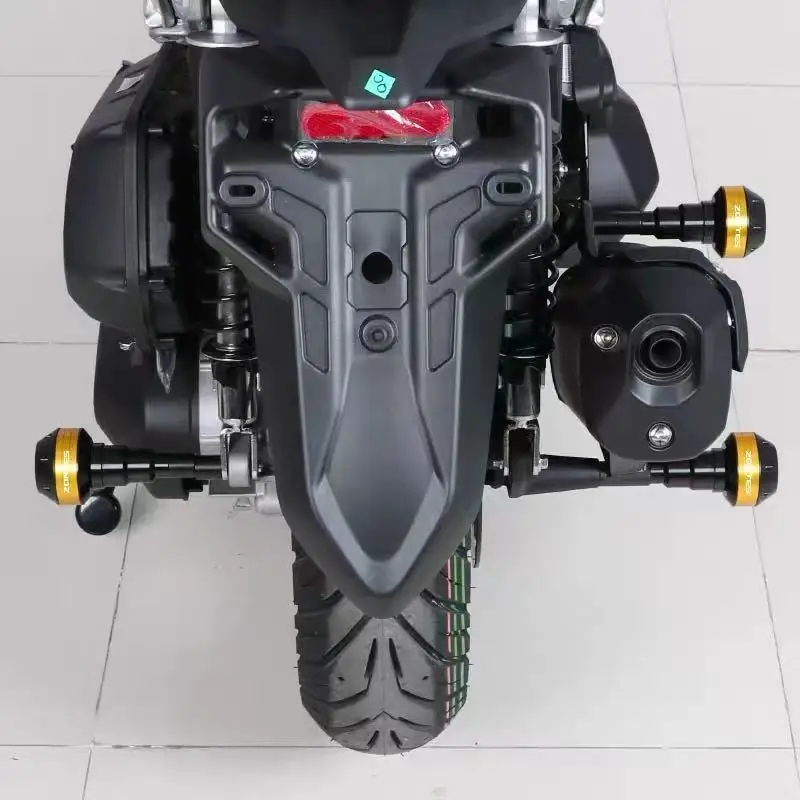 FOR ZONTES 150X Modification Parts: Exhaust Pipe Shock Protector,Anti-collision bumper guards and water tank protection parts - Image 4