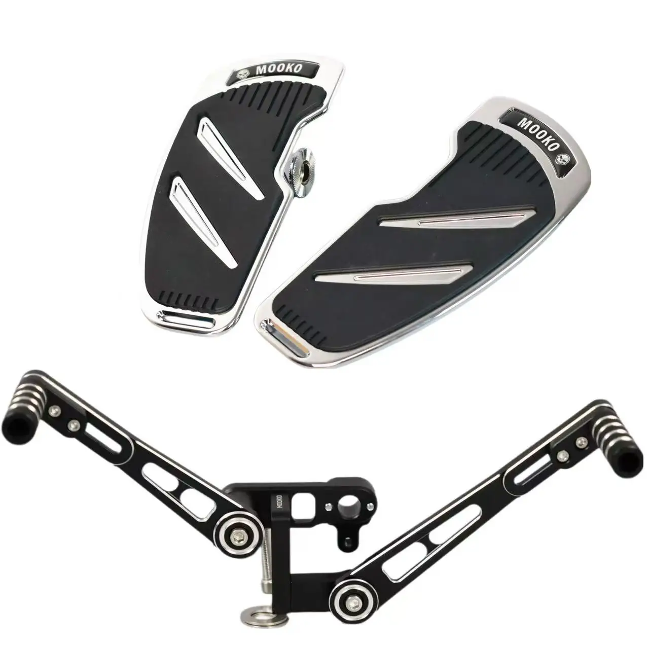 For BENDA Dark Flag950 modified enlarged footrest, front and rear gear lever, brake pedal, gear lever head accessories - Image 3