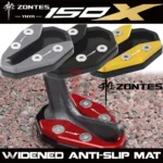 FOR ZONTES 150X New Modified Side Stand, Enlarged Seat, Small Tripod, Widened Side Support, Anti-slip Mat Accessories