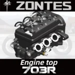 Double-ended studs for ZONTES 703R valve springs, upper and lower disc seats, inner and outer springs, intake and exhaust valves