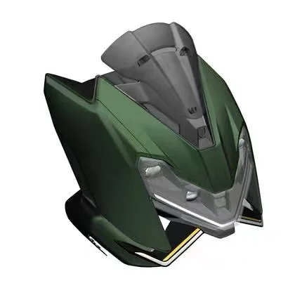 FOR ZONTES 150X Motorcycle Headlight, Front Flyer, Left and Right Panel Shells, Side Covers, and Air Defender Accessories - Image 3