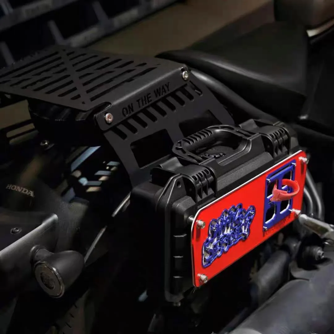Suitable for CM300 SRV300 and other 150-300 cruise motorcycles, universal motorcycle travel rear rack combination set - Image 2