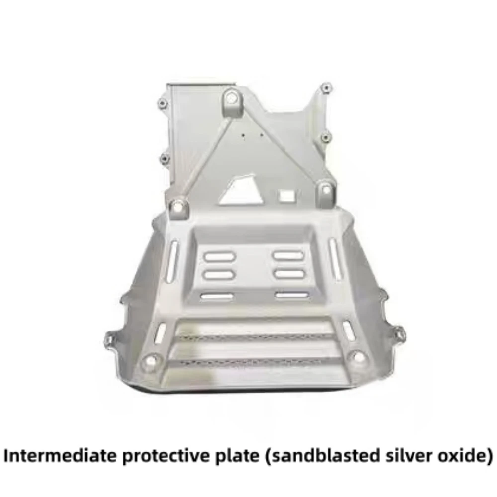 Original parts for ZONTES 703F engine skid plate, left and right decorative panels, engine lower fairing. - Image 6