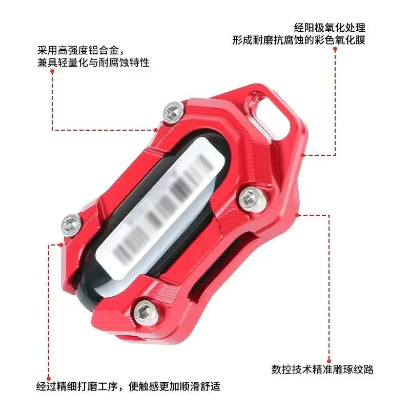 FOR ZONTES 150X modified key shell protective cover remote control aluminum alloy protective cover key anti-fall shell parts - Image 3