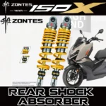 FOR ZONTES 150X modified with ACS rear shock absorbers