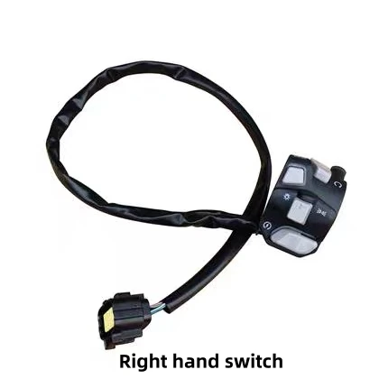 FOR ZONTES 368G Scooter Handlebars Left and Right Switch Assembly Heated Handlebar Cover Throttle Cable Handguard Bracket - Image 4
