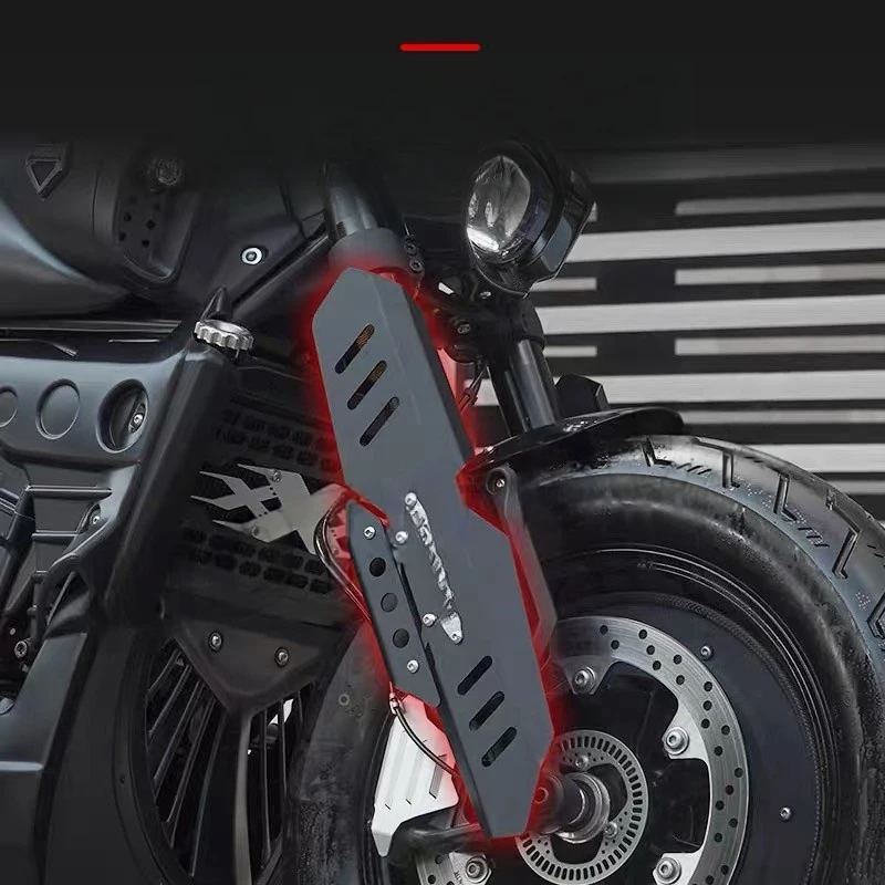 For VOGE CU250/CU525 modified front shock absorber decorative cover stainless steel front fork shock absorber cover protective c - Image 6