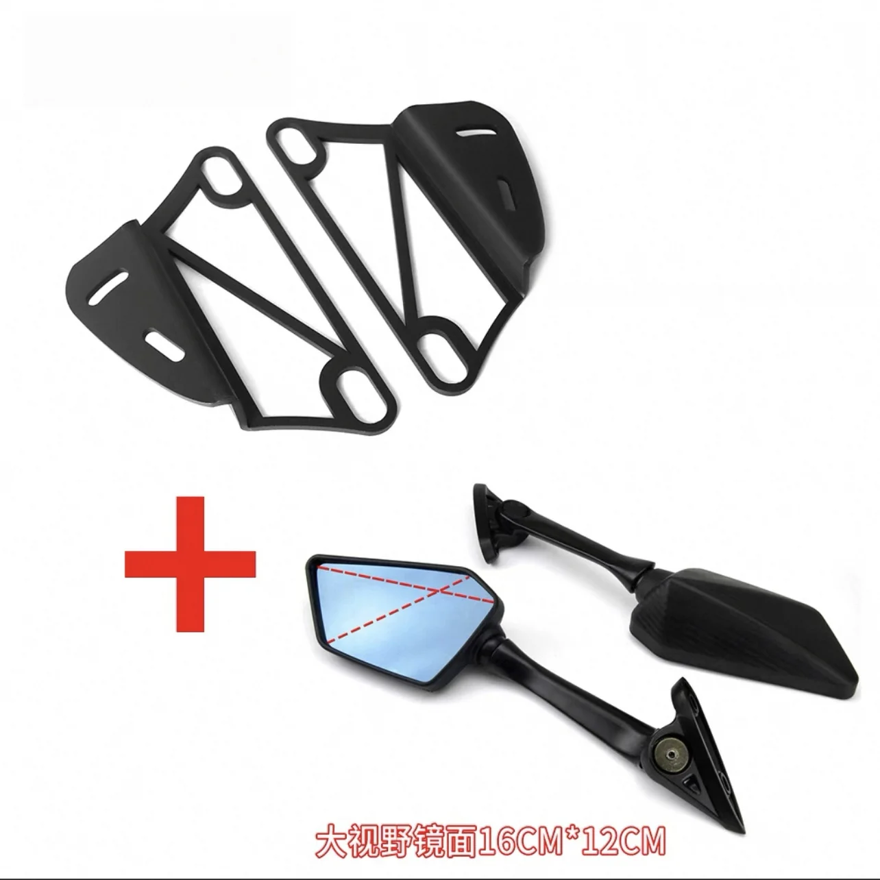 For QJMOTOR FORT 400 modified foldable rearview mirror, reversing mirror, mirror forward bracket accessories - Image 5