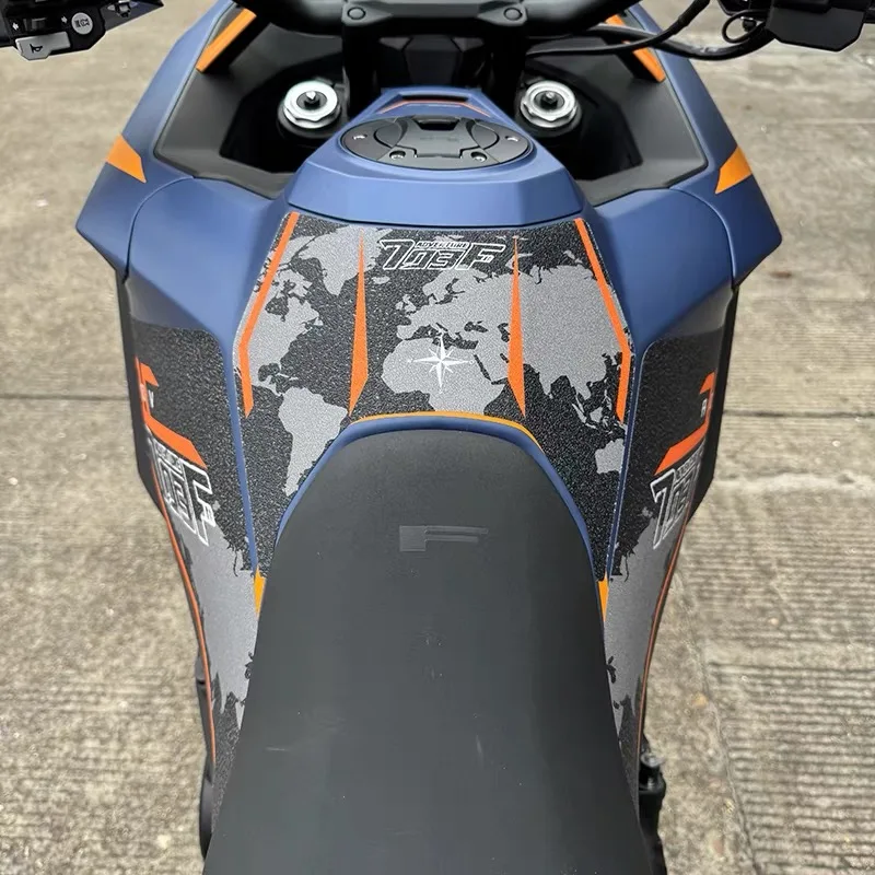FOR ZONTES 703F Fuel Tank Sticker Decal, Anti-slip and Wear-resistant Fuel Tank Sticker, Body Protector, Side Sticker - Image 2