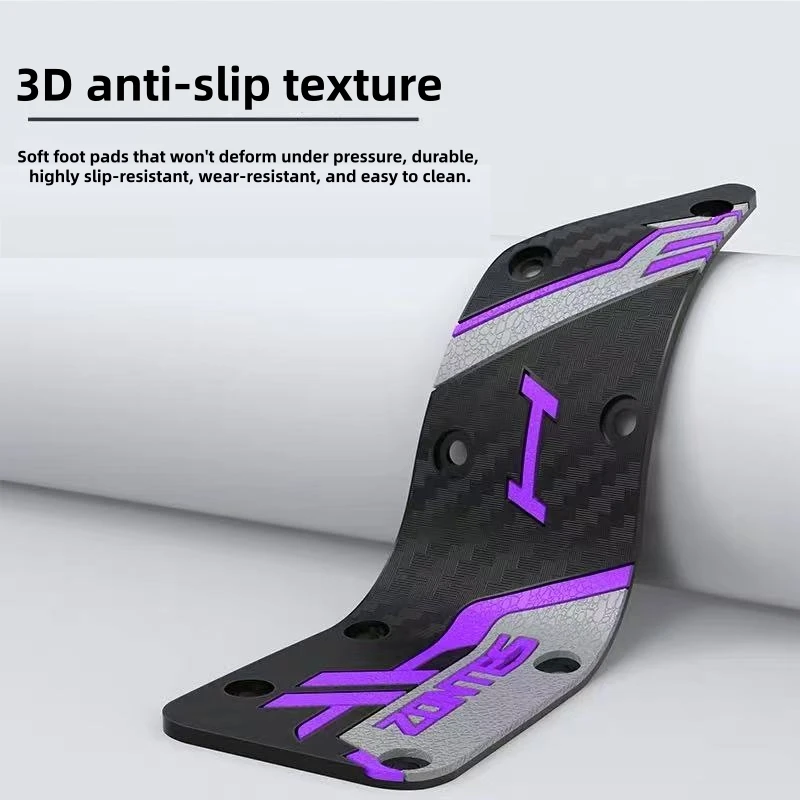FOR ZONTES 150X Foot Pads, Motorcycle Foot Pedal Pads, Rubber Anti-slip, Non-destructive Modification Accessories - Image 3