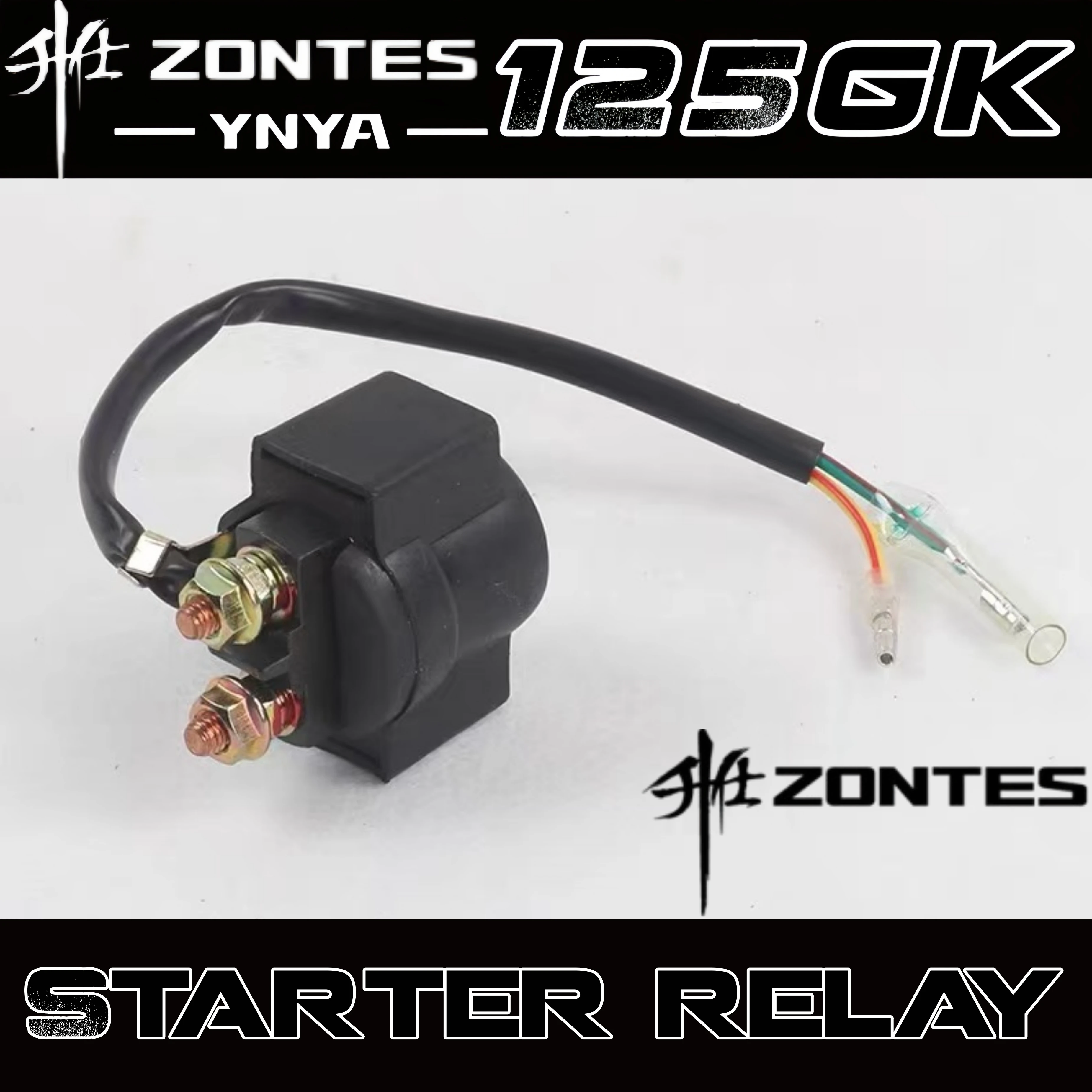 FOR ZONTES 125GK-G1-G2-U1-U2-Z2 Motorcycle Starter Relay ZT125GK Motor Relay Magnetic