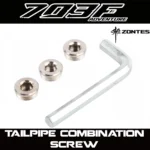 FOR ZONTES 703F muffler upper tailpipe combination screw ADV703F exhaust pipe screw muffler screw