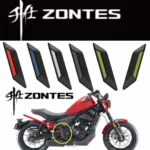 FOR ZONTES 125C/C2 Rear Frame Left and Right Rear Trim Panels, Plastic Shell Trim Covers, Side Panel Accessories, Side Covers