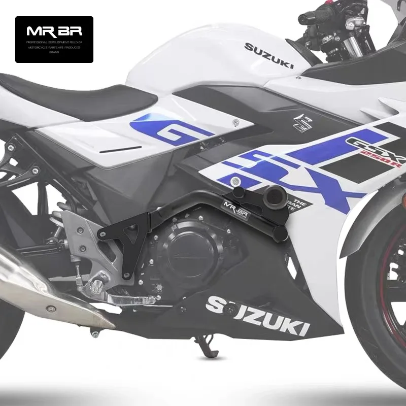 Suitable for Haojue Suzuki GSX250R anti-fall bar engine bumper competition bumper modification accessories - Image 5